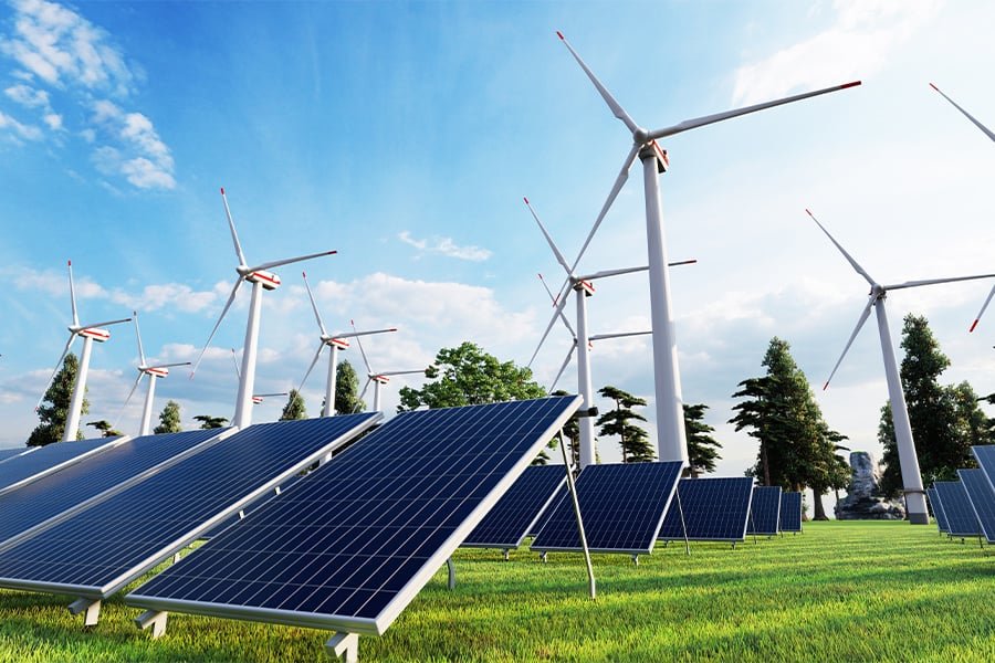 Hybrid Solar Power Plant